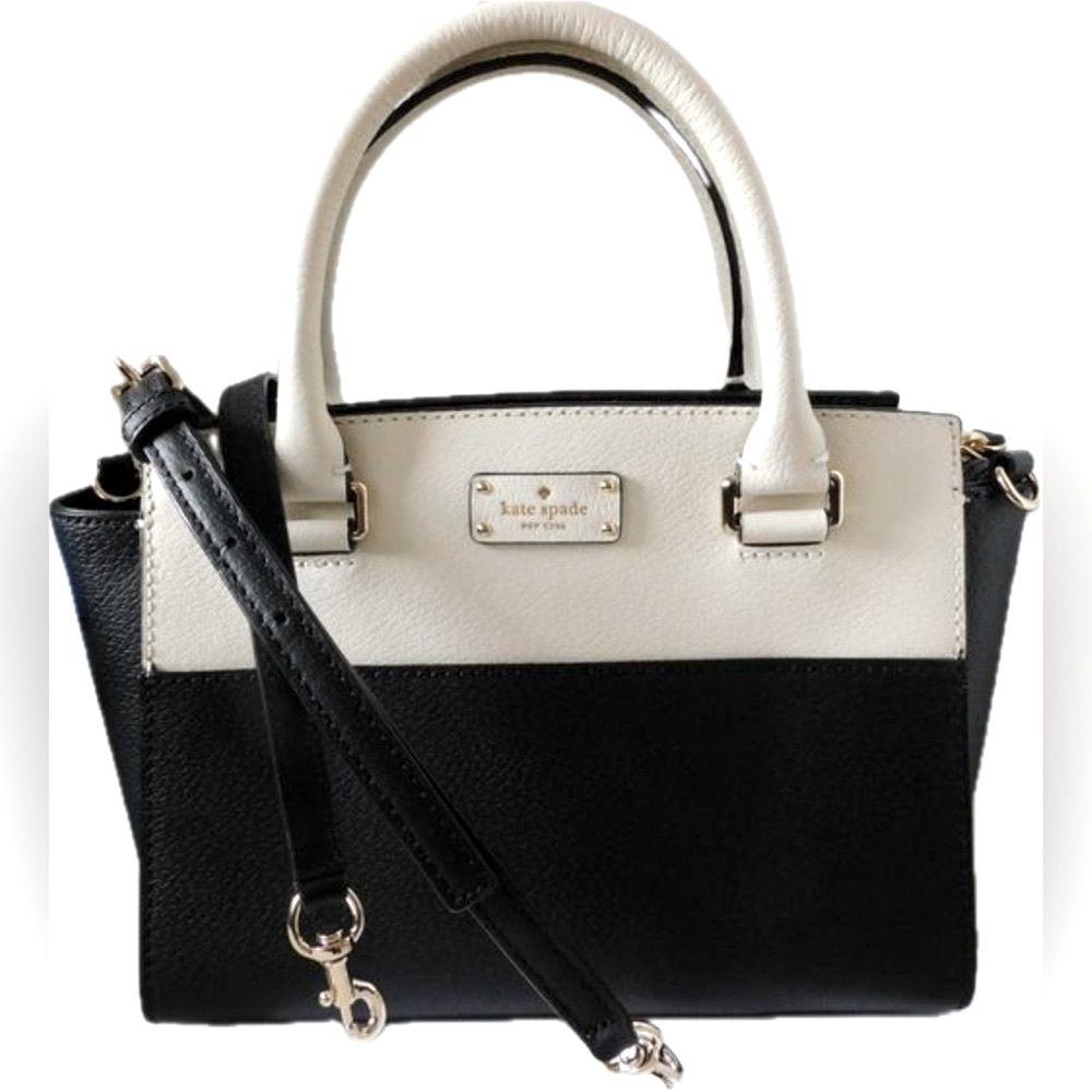 kate spade Black and White Satchel